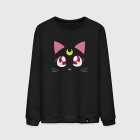 Мужской свитшот хлопок с принтом Luna Cat. Sailor Moon в Тюмени, 100% хлопок |  | Тематика изображения на принте: anime | cute | аниме | взгляд | волшебство | глаза | киса | киска | кот | котенок | котэ | котя | кошка | лапочка | луна | магия | месяц | милый | мимими | мордочка | сейлор мун | хороший | япония