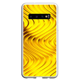 Чехол для Samsung Galaxy S10 с принтом GOLD LINES в Тюмени, Силикон | Область печати: задняя сторона чехла, без боковых панелей | Тематика изображения на принте: 