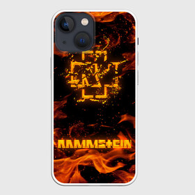 Чехол для iPhone 13 mini с принтом RAMMSTEIN в Тюмени,  |  | amerika | art | germany | logo | rammstein | rock | till lindemann | арт | германия | группа | логотип | музыка | немецкая группа | немцы | огонь | песня | раммштайн | рамштайн | рок