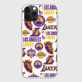 Чехол для iPhone 12 Pro с принтом LAKERS LOGO в Тюмени, силикон | область печати: задняя сторона чехла, без боковых панелей | 24 lakers | kobe bryant | lakers | los angeles lakers | баскетбол. | коби брайант | лос анджелес лейкерс | лосанджелес лейкерс