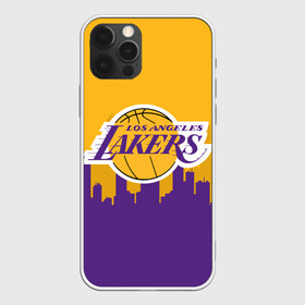 Чехол для iPhone 12 Pro с принтом LOS ANGELES LAKERS в Тюмени, силикон | область печати: задняя сторона чехла, без боковых панелей | 24 lakers | kobe bryant | lakers | los angeles lakers | баскетбол. | коби брайант | лос анджелес лейкерс | лосанджелес лейкерс