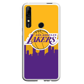 Чехол для Honor P Smart Z с принтом LOS ANGELES LAKERS в Тюмени, Силикон | Область печати: задняя сторона чехла, без боковых панелей | Тематика изображения на принте: 24 lakers | kobe bryant | lakers | los angeles lakers | баскетбол. | коби брайант | лос анджелес лейкерс | лосанджелес лейкерс