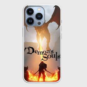 Чехол для iPhone 13 Pro с принтом Demons Souls в Тюмени,  |  | armor | dark souls | demons souls | dragon | fire | games | knight | namco bandai | nextgen | playstation 5 | praise the sun | ps5 | броня | восславь солнце | дарк соулс | демон соулс | дракон | игры | некстген | огонь | плейстейшен 5 | пс5 | рыцарь | тем