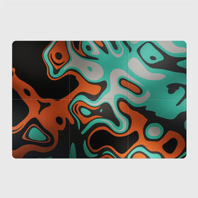 Магнитный плакат 3Х2 с принтом Абстракиця в Тюмени, Полимерный материал с магнитным слоем | 6 деталей размером 9*9 см | абстрактный | геометрический рисунок | геометрия | зеленая | зеленый | корея | краски | кружево | неон | оранжевая | оранжевый | рисунок | текстура | узор | черная | черный | япония