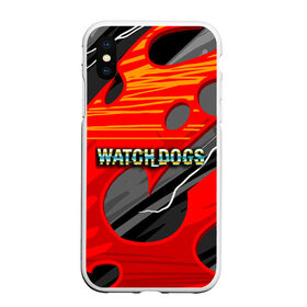Чехол для iPhone XS Max матовый с принтом Watch Dogs Recing в Тюмени, Силикон | Область печати: задняя сторона чехла, без боковых панелей | dogs | legion | logo | text | watch | взлом | игра | легион | лого | символ | текст | хак | хакер | хакеры