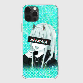 Чехол для iPhone 12 Pro Max с принтом Zero Two Хикка в Тюмени, Силикон |  | darling | darling in the franxx | hikka | zero two | вайфу | зеро ту | код 002 | любимый во франксе | франкс | хикка