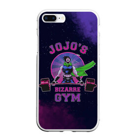 Чехол для iPhone 7Plus/8 Plus матовый с принтом JoJo’s Bizarre Adventure Gym в Тюмени, Силикон | Область печати: задняя сторона чехла, без боковых панелей | adventure | gym | jojo | jojo s bizarre | jojo’s bizarre adventure | killer queen | аниме | гимнастический зал | джоджо | манга | невероятные приключения джоджо