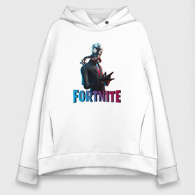 Женское худи Oversize хлопок с принтом Fortnite в Тюмени, френч-терри — 70% хлопок, 30% полиэстер. Мягкий теплый начес внутри —100% хлопок | боковые карманы, эластичные манжеты и нижняя кромка, капюшон на магнитной кнопке | fortnite | fortnite2 | marshmello | дэдпул | игра | лама | майя | маршмеллоу | мидас | мистер мяускул | остров | призрак | совершенно секретно | тень | фортнайт | черная дыра