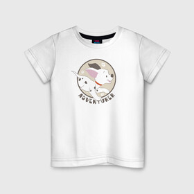 Детская футболка хлопок с принтом Adventurer в Тюмени, 100% хлопок | круглый вырез горловины, полуприлегающий силуэт, длина до линии бедер | 101 dalmatians | 101 далматинец | disney | vdkimel | дисней