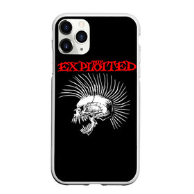 Чехол для iPhone 11 Pro матовый с принтом The Exploited в Тюмени, Силикон |  | exploited | punks | punks not dead | the exploited | панк не сдох | панки | уоти | череп | эксплоитед