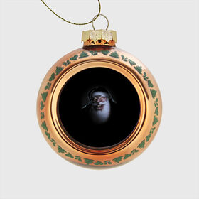 Стеклянный ёлочный шар с принтом Very bad Santa в Тюмени, Стекло | Диаметр: 80 мм | beard | jaw | moustache | new year | saliva | santa claus | teeth | борода | дед мороз | зубы | новый год | пасть | санта клаус | слюна | усы