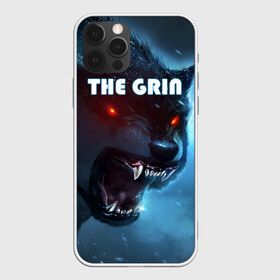 Чехол для iPhone 12 Pro Max с принтом THE GRIN в Тюмени, Силикон |  | волк | волк зимой | глаза волка | горящие глаза | неоновый глаза | оборотень | оскал | оскал волка | оскал оборотня