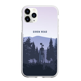 Чехол для iPhone 11 Pro матовый с принтом Siren Head в Тюмени, Силикон |  | siren head | игра | лес | монстр | персонаж | сирена | сиреноголовый | чудовище