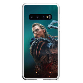 Чехол для Samsung Galaxy S10 с принтом ASSASSINS CREED VALHALLA в Тюмени, Силикон | Область печати: задняя сторона чехла, без боковых панелей | Тематика изображения на принте: eivor | valhalla | vikings | ассасин крид вальгала | ассасин крид вальхалла | ассассин крид | вальгалла | вальхалла | викинг | викинги | северное сияние | эйвор