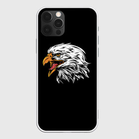 Чехол для iPhone 12 Pro Max с принтом Орёл в Тюмени, Силикон |  | eagle | глаза | орёл | птицы | хищиник