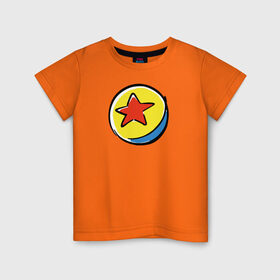Детская футболка хлопок с принтом Pixar в Тюмени, 100% хлопок | круглый вырез горловины, полуприлегающий силуэт, длина до линии бедер | pixar | vdzabma | пиксар