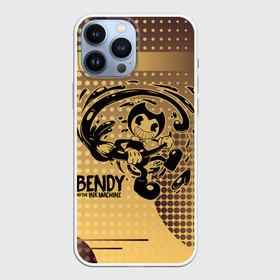 Чехол для iPhone 13 Pro Max с принтом BENDY AND THE INK MACHINE. в Тюмени,  |  | bendy | bendy and the ink machine | бенди | бенди и чернильная машина | большие чудеса | взлёты и падения | движущиеся картинки | последняя бобина | старая песня