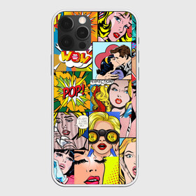 Чехол для iPhone 12 Pro Max с принтом Pop Art в Тюмени, Силикон |  | Тематика изображения на принте: pop art | wow | девушки | искусство | поп арт | стиль