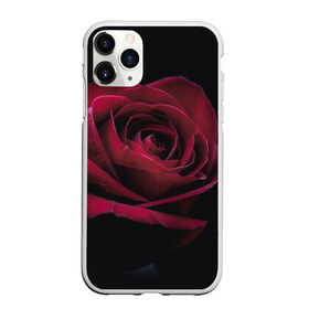 Чехол для iPhone 11 Pro Max матовый с принтом роза в Тюмени, Силикон |  | гибридная роза | красная роза | роза | чайная роза | черная роза