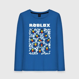 Женский лонгслив хлопок с принтом ROBLOX в Тюмени, 100% хлопок |  | piggy | roblox | roblox games | roblox piggy | игра роблокс | пигги. | роблокс | роблокс пигги | робукс