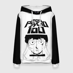 Женская толстовка 3D с принтом Mob psycho 100 (Z) в Тюмени, 100% полиэстер  | двухслойный капюшон со шнурком для регулировки, мягкие манжеты на рукавах и по низу толстовки, спереди карман-кенгуру с мягким внутренним слоем. | mob psycho | mob psycho 100 | ura sunday | аратака рэйгэн | веб манга | кагэяма | кагэяма сигэо | моб психо 100 | мобу | мобу сайко хяку | психо 100 | рицу кагэяма | рэйгэн | рэйгэн аратака | серый кардинал | сигэо кагэяма