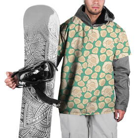 Накидка на куртку 3D с принтом Bao в Тюмени, 100% полиэстер |  | bao | pixar | vdzabma | бао | пиксар