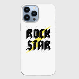 Чехол для iPhone 13 Pro Max с принтом Rock star в Тюмени,  |  | rock star | музыка | надписи | рок звезда