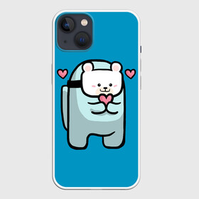 Чехол для iPhone 13 с принтом Nyan Cat (Among Us) в Тюмени,  |  | among | among us | cat | cats | crewmate | game | impistor | nyan | space | us | vote | выживший | игра | космос | кот | котейка | котэ | кошка | кэт | невиновный | нян | предатель | самозванец | сердечки | сердечко | сердца | сердце
