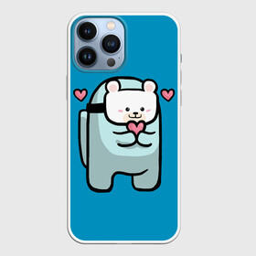 Чехол для iPhone 13 Pro Max с принтом Nyan Cat (Among Us) в Тюмени,  |  | Тематика изображения на принте: among | among us | cat | cats | crewmate | game | impistor | nyan | space | us | vote | выживший | игра | космос | кот | котейка | котэ | кошка | кэт | невиновный | нян | предатель | самозванец | сердечки | сердечко | сердца | сердце