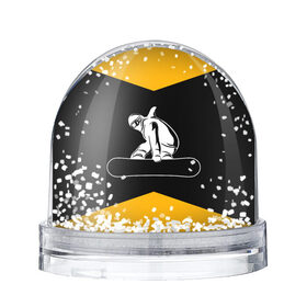 Снежный шар с принтом Сноубордист в Тюмени, Пластик | Изображение внутри шара печатается на глянцевой фотобумаге с двух сторон | Тематика изображения на принте: snowboard | snowboarding | горные лыжи | прыжок | сноуборд | сноубординг | сноубордист | экстрим
