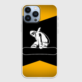 Чехол для iPhone 13 Pro Max с принтом Сноубордист в Тюмени,  |  | snowboard | snowboarding | горные лыжи | прыжок | сноуборд | сноубординг | сноубордист | экстрим