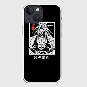 Чехол для iPhone 13 mini с принтом Дух Амидамару в Тюмени,  |  | amidamaru | japan | king | samurai | shaman | you asakura | амедамару | амидамару | анна | басон | георг фауст | ё асакура | зик | йо | катана | кинг | король | лайсерг | лен | морти | они | рио | рэн | самурай | тао | трей | хао | ш