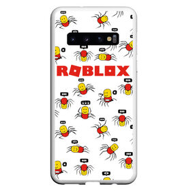 Чехол для Samsung Galaxy S10 с принтом ROBLOX в Тюмени, Силикон | Область печати: задняя сторона чехла, без боковых панелей | Тематика изображения на принте: piggy | roblox | roblox games | roblox piggy | игра роблокс | пигги. | роблокс | роблокс пигги | робукс