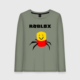 Женский лонгслив хлопок с принтом ROBLOX в Тюмени, 100% хлопок |  | piggy | roblox | roblox games | roblox piggy | игра роблокс | пигги. | роблокс | роблокс пигги | робукс