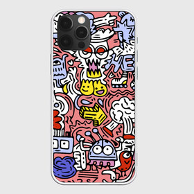 Чехол для iPhone 12 Pro Max с принтом Tosh в Тюмени, Силикон |  | color | hipster | pattern | pop art | tosh | ерунда | поп арт | узор | хипстер | цвет