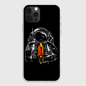 Чехол для iPhone 12 Pro Max с принтом Космонавт в Тюмени, Силикон |  | art | astronaut | cosmonaut | man | rocket | shuttle | space | арт | астронавт | космонавт | космос | ракета | человек | шаттл