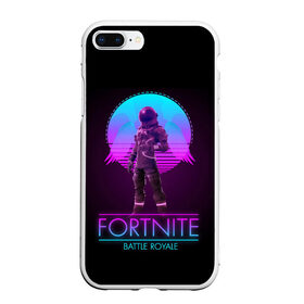 Чехол для iPhone 7Plus/8 Plus матовый с принтом Fortnite в Тюмени, Силикон | Область печати: задняя сторона чехла, без боковых панелей | angel | art | costume | fortnite | game | helmet | man | wings | ангел | арт | игра | костюм | крылья | фортнайт | человек | шлем