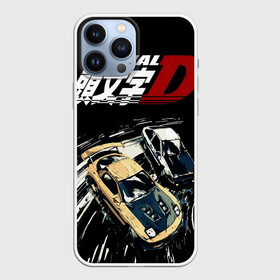 Чехол для iPhone 13 Pro Max с принтом Initial D две машины в Тюмени,  |  | anime | deja vu | initial | initial d | manga | street | z | аниме | гонки | инециал ди | инициал д | инициал ди | манга | машины | такуми фудзивара | уличные