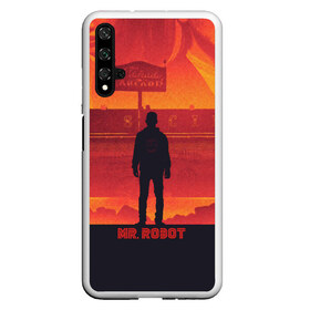 Чехол для Honor 20 с принтом Mr Robot в Тюмени, Силикон | Область печати: задняя сторона чехла, без боковых панелей | allsafe | darlene | e corp | elliot | evil corp | fsociety | mr robot | serial | алсэйф | дарлин | карли чайкин | корпорация зла | мистер робот | монополия | нафих общество | рами малек | сериал | сериалы | хакер | элиот | эллиот