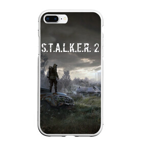 Чехол для iPhone 7Plus/8 Plus матовый с принтом STALKER 2 в Тюмени, Силикон | Область печати: задняя сторона чехла, без боковых панелей | 2021 | gsm | s.t.a.l.k.e.r | s.t.a.l.k.e.r.2 | stalker | stalker 2 | stalker2 | сталкер | сталкер 2 | сталкер2 | чернобыль