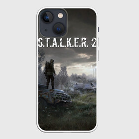 Чехол для iPhone 13 mini с принтом STALKER 2 в Тюмени,  |  | 2021 | gsm | s.t.a.l.k.e.r | s.t.a.l.k.e.r.2 | stalker | stalker 2 | stalker2 | сталкер | сталкер 2 | сталкер2 | чернобыль