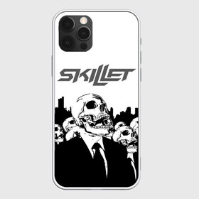 Чехол для iPhone 12 Pro Max с принтом SKILLET в Тюмени, Силикон |  | Тематика изображения на принте: skillet | skillet 2020 | skillet hero | skillet monster | skillet rose | группа skillet | скелет