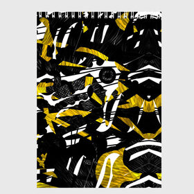 Скетчбук с принтом GRAFFITY в Тюмени, 100% бумага
 | 48 листов, плотность листов — 100 г/м2, плотность картонной обложки — 250 г/м2. Листы скреплены сверху удобной пружинной спиралью | 