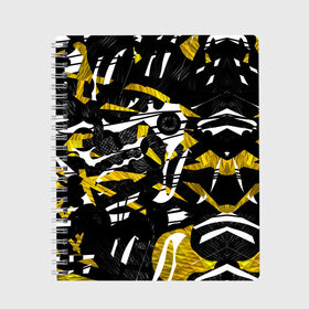 Тетрадь с принтом GRAFFITY в Тюмени, 100% бумага | 48 листов, плотность листов — 60 г/м2, плотность картонной обложки — 250 г/м2. Листы скреплены сбоку удобной пружинной спиралью. Уголки страниц и обложки скругленные. Цвет линий — светло-серый
 | 