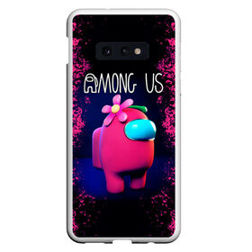 Чехол для Samsung S10E с принтом AMONG US в Тюмени, Силикон | Область печати: задняя сторона чехла, без боковых панелей | Тематика изображения на принте: among us | impostor | амонг ас | игра | космический | космический корабль | космонавт | космос | мем | предатель | среди нас | экшен