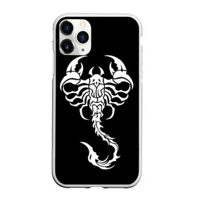 Чехол для iPhone 11 Pro матовый с принтом Скорпион в Тюмени, Силикон |  | знак зодиака | природа. | ракообразные | скорпион | ядовитые существа