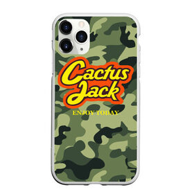 Чехол для iPhone 11 Pro Max матовый с принтом Cactus Jack в Тюмени, Силикон |  | reeses puffs | travis scott | джэк | кактус | трэвис скотт