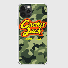 Чехол для iPhone 12 Pro Max с принтом Cactus Jack в Тюмени, Силикон |  | reeses puffs | travis scott | джэк | кактус | трэвис скотт