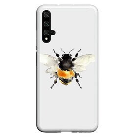 Чехол для Honor 20 с принтом Пчела в Тюмени, Силикон | Область печати: задняя сторона чехла, без боковых панелей | мёд | насекомое | оса | пчела | пчелы