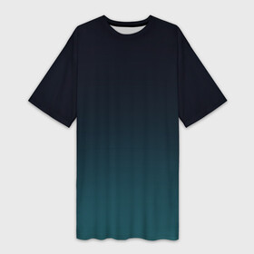 Платье-футболка 3D с принтом GRADIENT в Тюмени,  |  | абстракция | амбре | без дизайна | белая | голубая | голубое | градиент | градиент и ничего лишнего | градиенты | зеленая | зеленое | зеленый | на каждый день | серая | серое | серый | синий | синяя